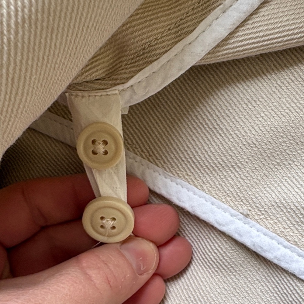 GAP Women's Lightweight Cream Utility Jacket - Picture 9 of 17